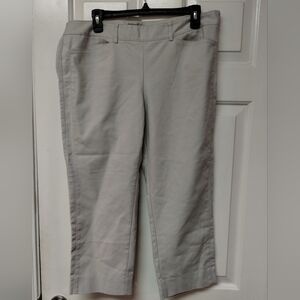 White House Black Market Ankle Pants.  Sz 12